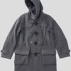Wednesday S02 Joy Sunday Coat Grey