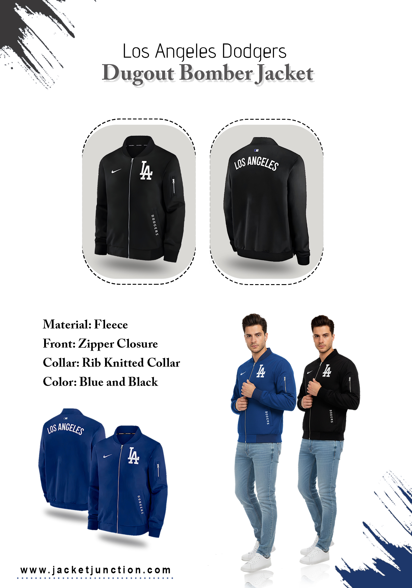 los angeles dodgers dugout jacket