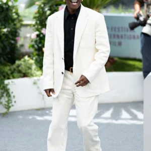 2025 Cannes Film Festival A$AP Rocky Suit White