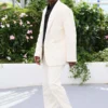 A$AP Rocky 2025 Cannes Film Festival Suit White