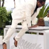 A$AP Rocky White Suit 2025 Cannes Film Festival
