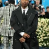 ASAP Rocky 2025 Met Gala Black Coat