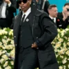 ASAP Rocky 2025 Met Gala Coat Black