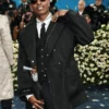 ASAP Rocky Met Gala 2025 Black Coat