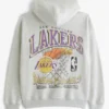 Abercrombie Lakers Hoodie Grey