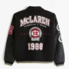 Abercrombie McLaren Black Varsity Jacket