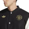 Adidas Manchester United Chinese New Year Varsity Jacket Black and White