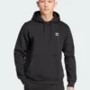 Adidas Trefoil Essentials Hoodie Black