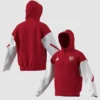 Arsenal Adidas 2025/26 Anthem Full-Zip Jacket Red