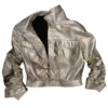 Bespoke LOEWE Beyonce Cowboy Carter Tour Silver Jacket