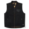 Dickies x H-D Quilted Canvas Vest Black