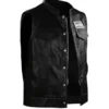 Ezekiel ‘EZ’ Reyes Mayans M.C TV Series Black Leather Vest