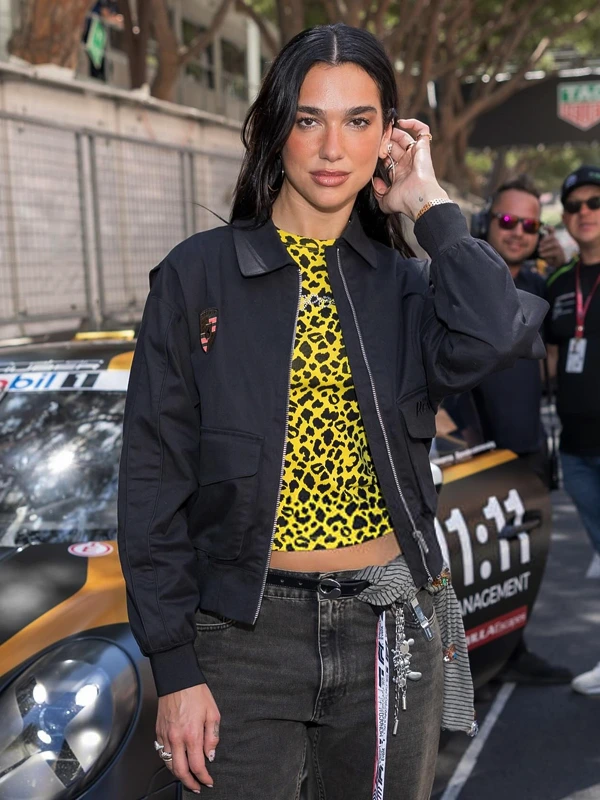F1 Grand Prix Monaco Dua Lipa Jacket Black