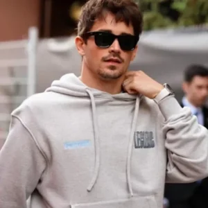 F1 Grand Prix Of Monaco Charles Leclerc Hoodie Grey