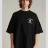 Fear of God Essentials Black University Crew Neck Black T-Shirt