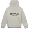 Fear of God Essentials Hoodie Dark Oatmeal