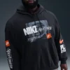 French Terry Nike Hoodie Black