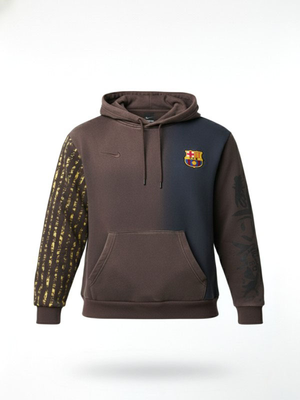 Barcelona CJ x Nike x FCB Split-Dye Crest Hoodie - Image 8