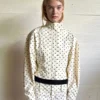 Globo Jacket – White Polka