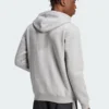 Grey Adidas Trefoil Essentials Hoodie