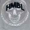 HMBL Grey Full Zip Hoodie