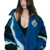Hailey Bieber Toronto Maple Leafs Starter Jacket