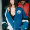 Hailey Bieber Toronto Maple Leafs Vintage Starter Jacket