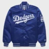 Homage Dodgers Starter Jacket Blue