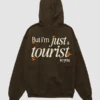 Homesick But I'm Just A Tourist To You Hoodie Grey