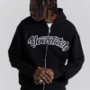 Hoodrich Galaxy Oversized Hoodie Black