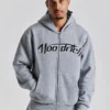 Hoodrich Galaxy Oversized Hoodie Grey