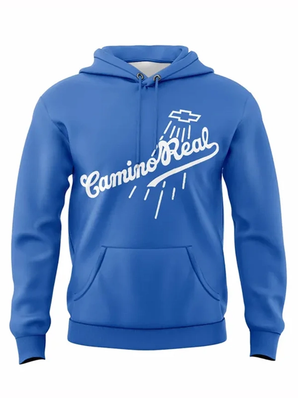 LA Dodgers Teoscar Camino Real Hoodie Blue