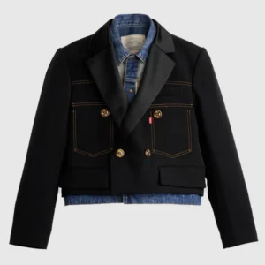 Levi’s x sacai Women’s Denim x Metelasse Twill Jacket