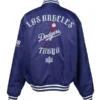Los Angeles Dodgers x GR8 Varsity Tokyo Series Jacket Blue