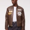 McLaren Leather Racer Abercrombie Jacket