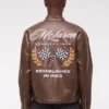 McLaren Leather Racer Jacket Abercrombie