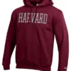 Men's Champion Crimson Harvard Crimson Eco Powerblend Pullover Hoodie