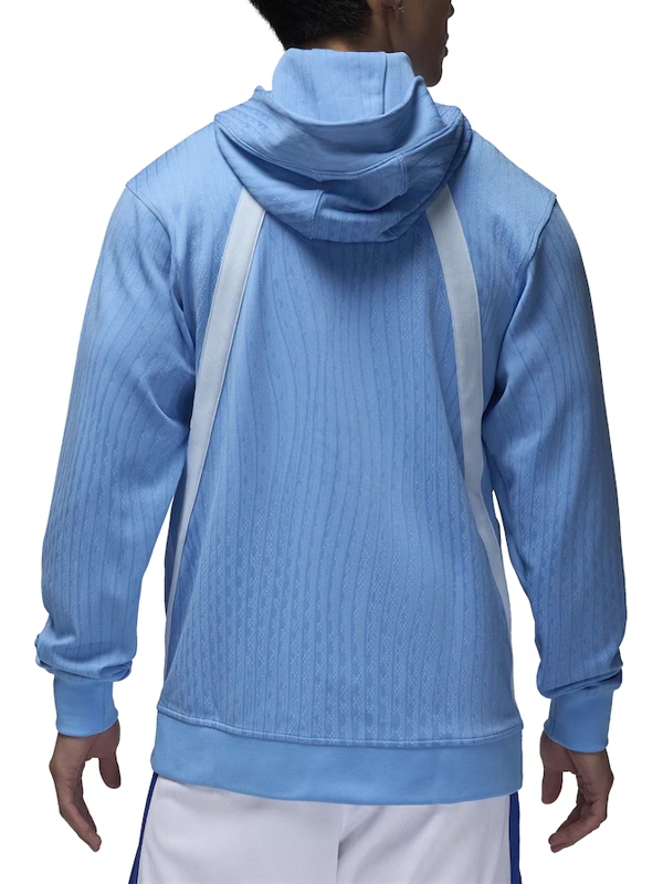 Men's France Basketball Nike Blue Authentic On-Court Game Full-Zip Jacket