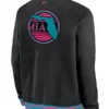 Miami Marlins Nike Bomber Black Jacket
