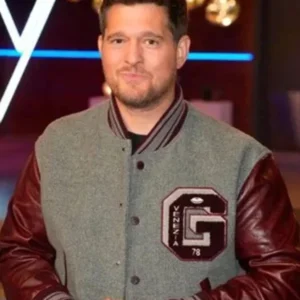 Michael Buble The Voice S27 Varsity Jacket