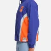Mitchell & Ness Knicks Track Jacket Blue & Orange