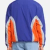 Mitchell & Ness New York Knicks Nylon Track Jacket Blue & Orange