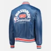 NBA Nike 75th Anniversary Courtside Jacket Blue