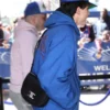 NY Knicks Timothée Chalamet Jacket Blue