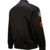 New York Knicks Black Satin Jacket