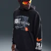 Nike French Terry Black Hoodie