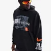 Nike French Terry Pullover Hoodie Black