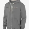 Nike Houston Astros Full-Zip Travel Hoodie Grey