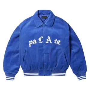 Palace Love Varsity Jacket Blue