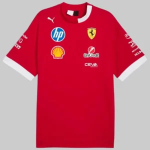 Puma Scuderia Ferrari Drivers Men's Motorsport Tee Red